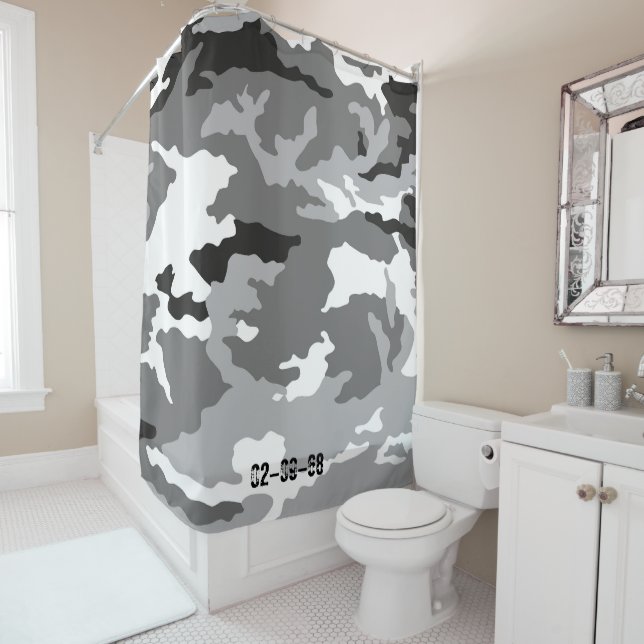 Grey camouflage pattern (In Situ)
