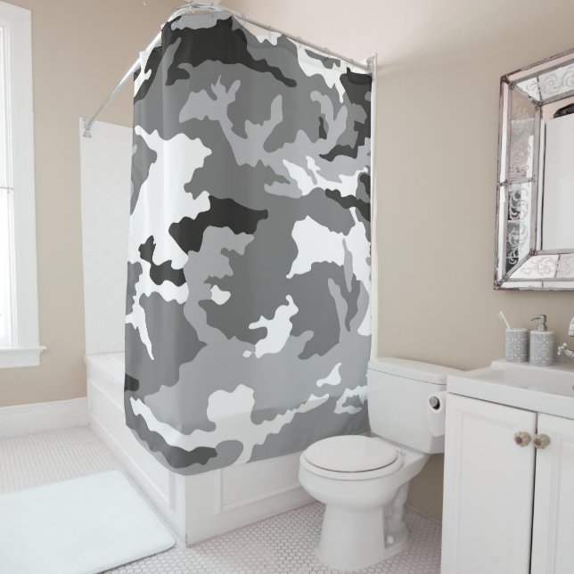 Grey camouflage pattern (In Situ)