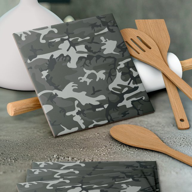Grey Camouflage Pattern, Military Pattern, Army Tile (Creator Uploaded)
