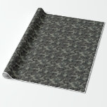 Grey camouflage Wrapping Paper<br><div class="desc">Grey camouflage Wrapping Paper. Trailer park,  white trash,  hick,  redneck,  hillbilly,  Country,  funny t-shirts,  sweatshirts,  hats and more. Be sure to check out all our Funny designs at Method77.com.</div>