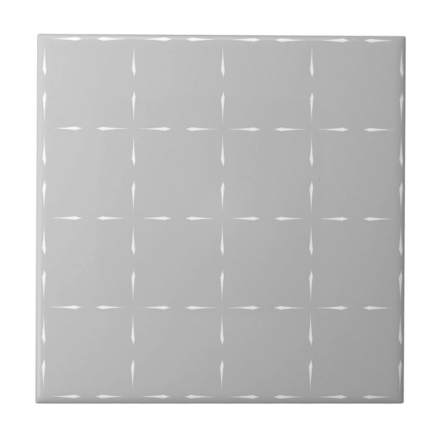 Grey Ceramic Tile (Front)
