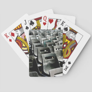 Grey Chairs Classic Playing Cards