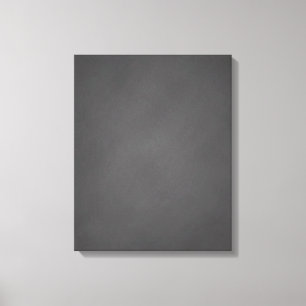 Grey Chalkboard Background Black Chalk Board Canvas Print