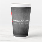 Grey Chalkboard Pattern Red