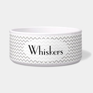 Grey Chevron Personalized