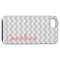 Grey Chevron Personalized Custom Monogram