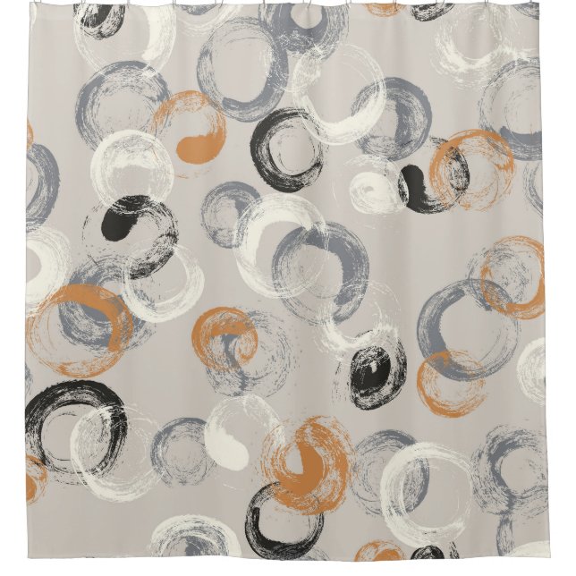 Grey Circles: Simple Seamless Pattern (Front)