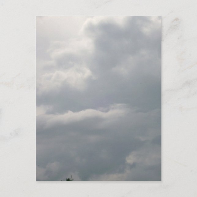 Grey Clouds Postcard (Front)