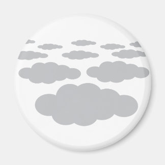 grey clouds weather magnet