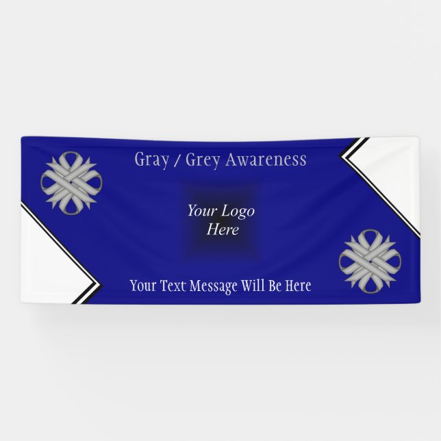 Grey Clover Ribbon by Kenneth Yoncich Banner (Horizontal)