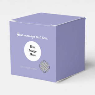 Grey Clover Ribbon Template by Kenneth Yoncich Favor Box