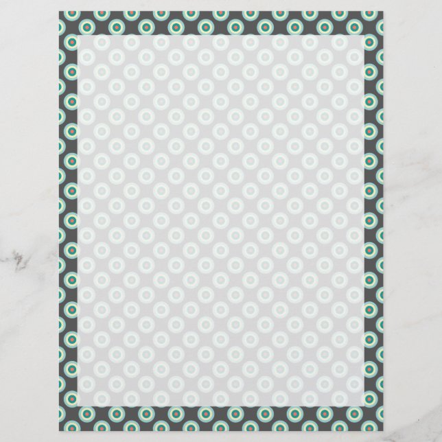Grey Combination Circles by Shirley Taylor (Front)