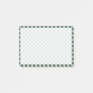 Grey Combination Circles by Shirley Taylor Post-it Notes