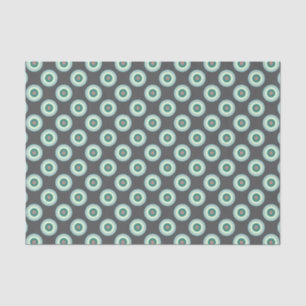 Grey Combination Circles by Shirley Taylor Tissue Paper
