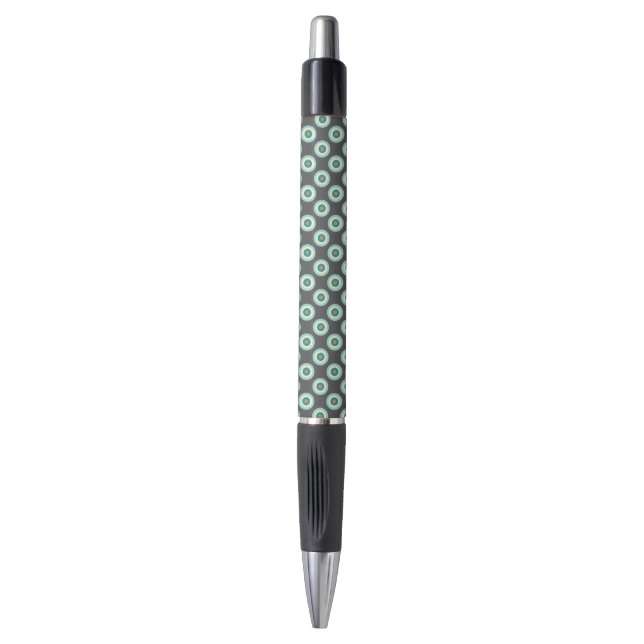 Grey Combination Circles Pen (Front Vertical)
