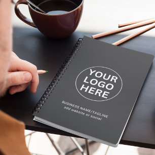 Grey Company Business Professional Clean Logo  Planner