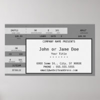 grey concert ticket