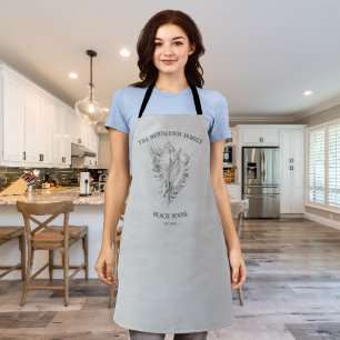 Grey Conch Shell Apron