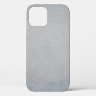 Grey concrete painted wall iPhone 12 case