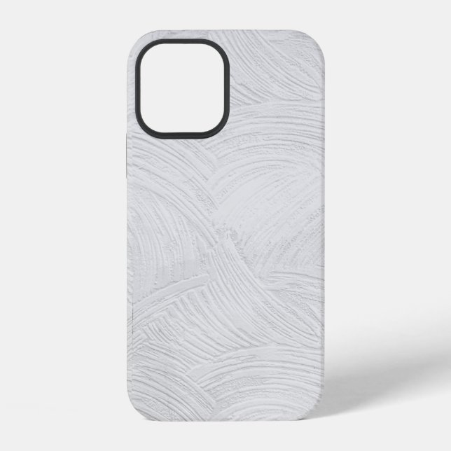 Grey concrete surface iPhone case (Back)