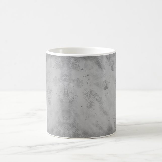 Grey Concrete Texture Background Rustic Distressed Coffee Mug (Center)