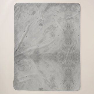Grey Concrete Texture Background Rustic Distressed Sherpa Blanket