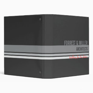 Grey Corporate Binder