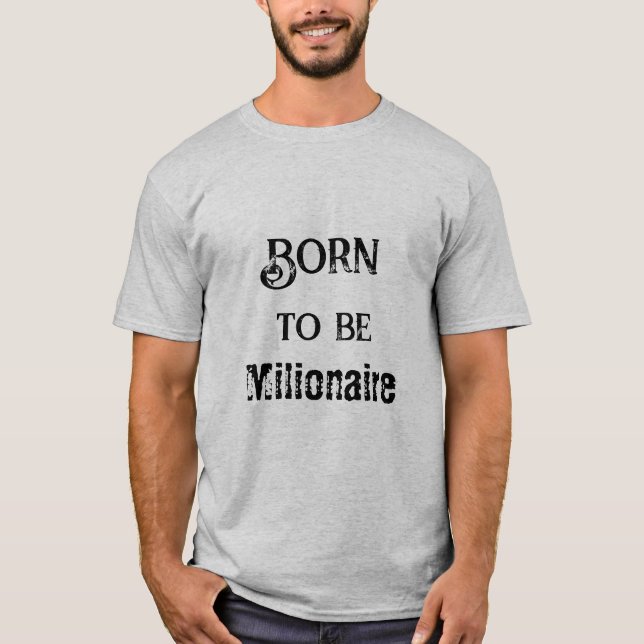 grey cotton t-shirt  (Front)