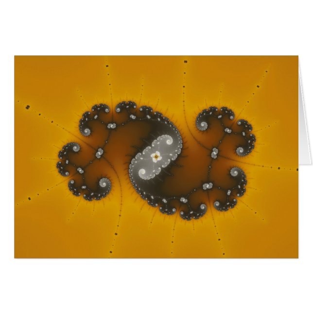 Grey Creature - Fractal Card (Front Horizontal)