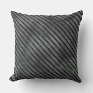 Grey cross stripes, small squares, greenish fund? outdoor pillow