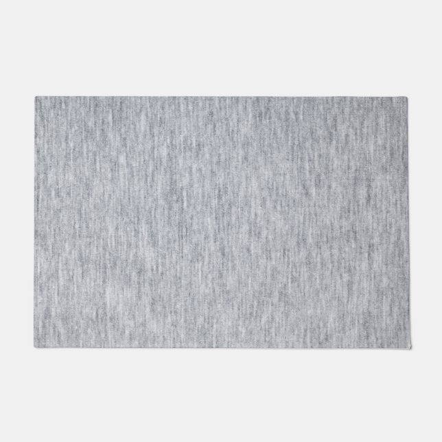 Grey custom door mats for home (Front)
