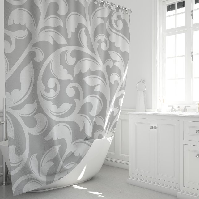 Grey Damask Floral  Vine (Creator Uploaded)