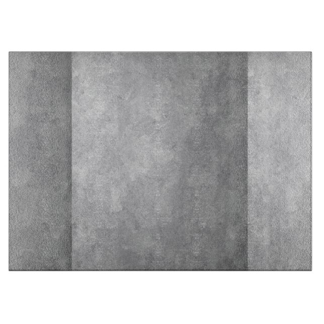 Grey Decorative Glass Cutting Board 11.5"x8" (Front)