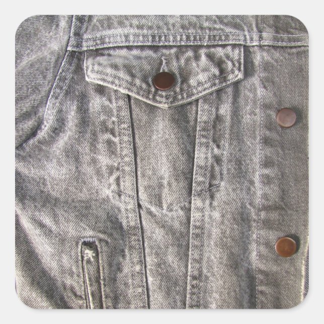 Grey Denim ~ autocollant (Devant)