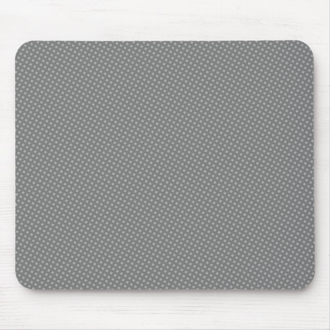 Grey Diamond Pattern Mouse Pad (Front)