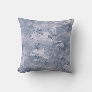 Grey Digi Camo Throw Pillow