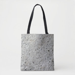 Grey dirt tote bag