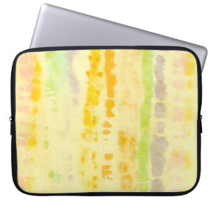 Grey Dirty Art Painting. Shibori Pattern. Bardo Br Laptop Sleeve