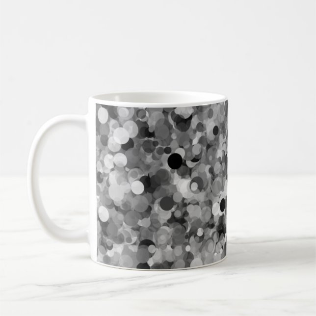 Grey Dot 11oz Mug (Left)