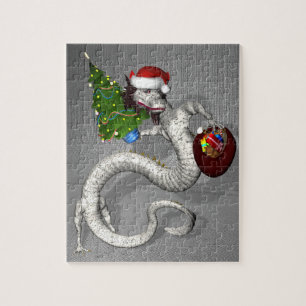 Grey Dragon 8x10 Jigsaw Puzzle
