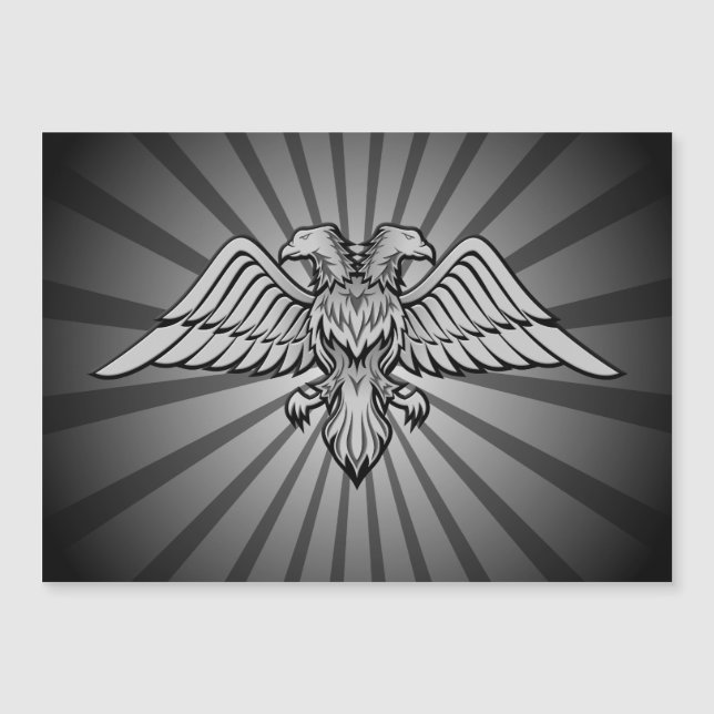 Grey eagle with two heads (Front)