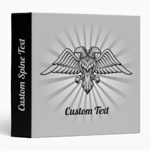 Grey Eagle with two Heads Binder