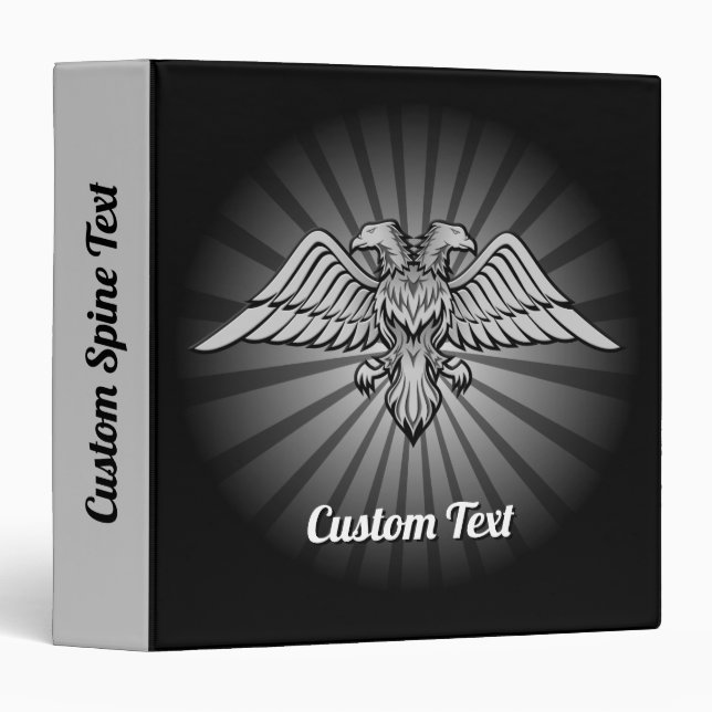 Grey Eagle with two Heads Binder (Front/Spine)
