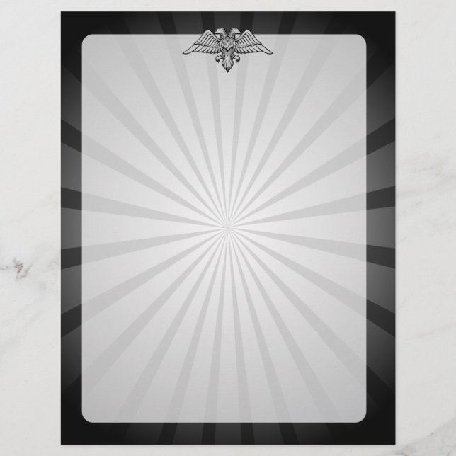 Grey eagle with two heads flyer (Front)