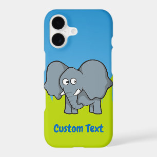 Grey Elephant Cartoon
