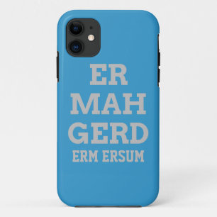 Grey Ermahgerd iPhone 5 Tough Xtreme Case