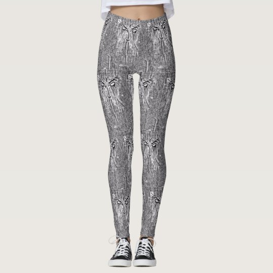 Grey Eye Tights