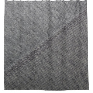 Grey fabric: abstract stitched texture.