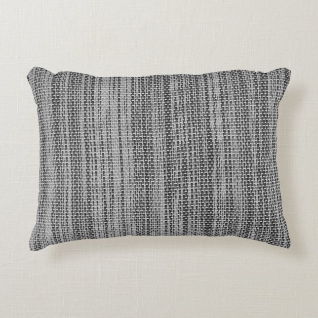 Grey Fabric Cloth - Accent Pillow (Front)