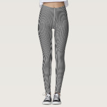 GREY FADED STRIPE LEGGINGS